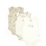 Unisex Bebek 3'lü Askılı Badi Kutu Set 9-24M BabyCosy